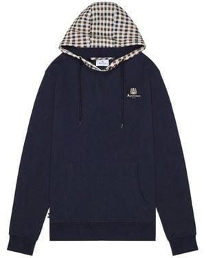 Aquascutum Hoodies - Blue