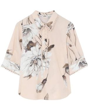 GUSTAV Bayanna Blouse - Naturel