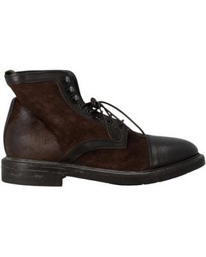 Moma Lace-Up Boots - Noir