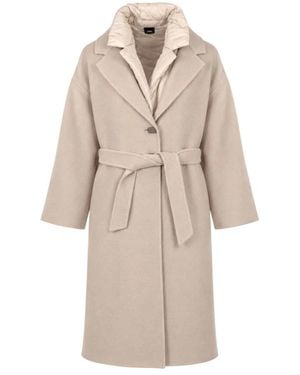 Rrd Belted Coats - Neutro