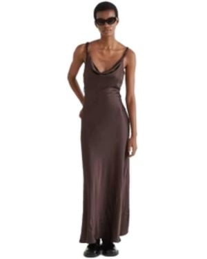 MEIMEIJ Maxi Dresses - Brown