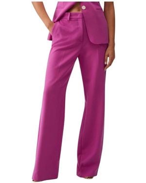 Liu Jo Wide Pants - Purple
