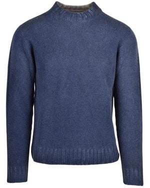 Bob Round-Neck Knitwear - Blu