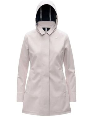 K-Way Mathy Bonded Jacket - Grijs