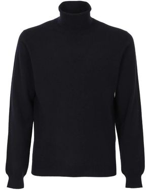 FILIPPO DE LAURENTIIS Cashmere Knitwear - Blue