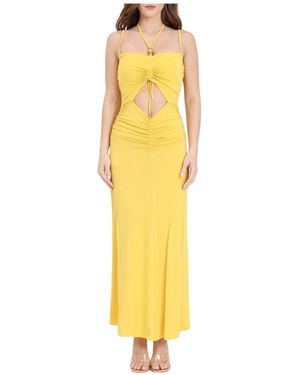 SIMONA CORSELLINI Maxi Dresses - Yellow