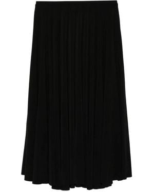 Norma Kamali Midi Skirts - Negro