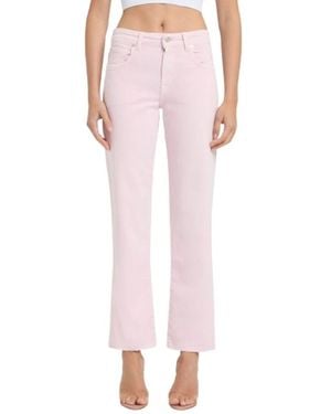 7 For All Mankind Straight Jeans - Rosa