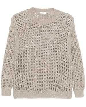 Panicale Round-Neck Knitwear - Neutro
