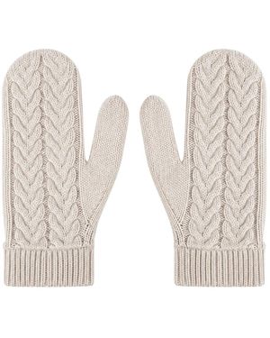 Max Mara Accessoires ,Wol Albany Mittens - Wit