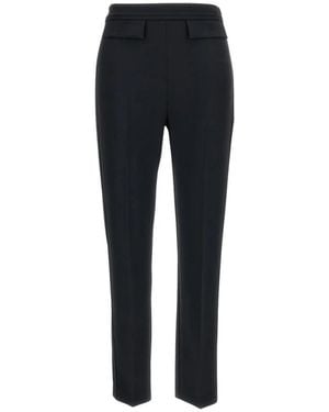 Elisabetta Franchi Cropped Trousers - Black