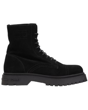 Tommy Hilfiger Lace-Up Boots - Nero
