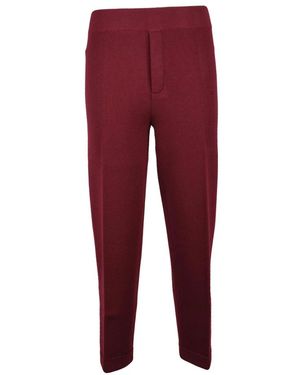 Kangra Slim-Fit Trousers - Rosso