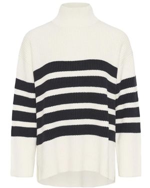 Part Two Rollkragenpullover - Schwarz