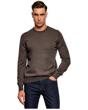 Gran Sasso Round-Neck Knitwear - Marrone