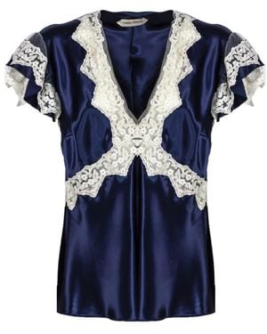 Alberta Ferretti Blouses - Blue