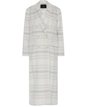 Bruuns Bazaar Double-Breasted Coats - Bianco