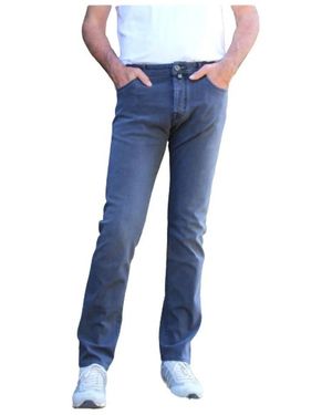 Jacob Cohen Slim-Fit Trousers - Blue