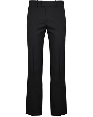 Courreges Straight Trousers - Black