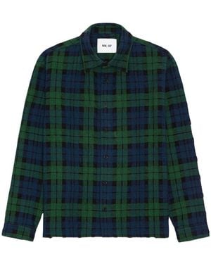 NN07 Casper Overshirt - Groen