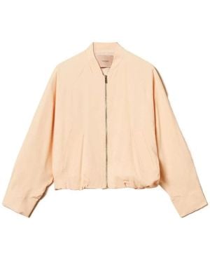Twinset Bomber Jackets - Neutro