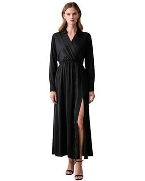 Fracomina Langes Kleid - Schwarz