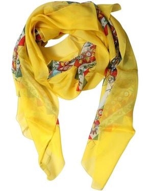 Dolce & Gabbana Silk Scarves - Yellow