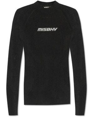 MISBHV Langarm-top - Schwarz