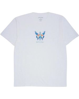 Fa Tops ,Wit ,Katoen Butterfly Tee