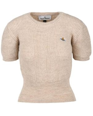 Vivienne Westwood Round-Neck Knitwear - Neutro