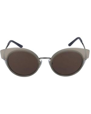 Giorgio Armani Top/Azzurro/Gunmetal Zonnebril - Bruin