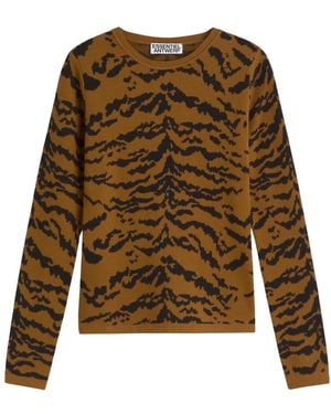Essentiel Antwerp Round-Neck Knitwear - Marrone