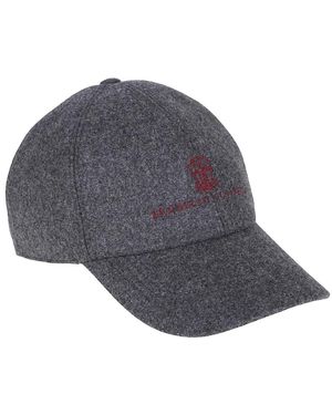 Brunello Cucinelli Caps - Grigio