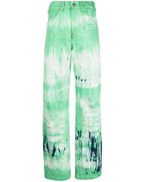 DARKPARK Wide Jeans - Green