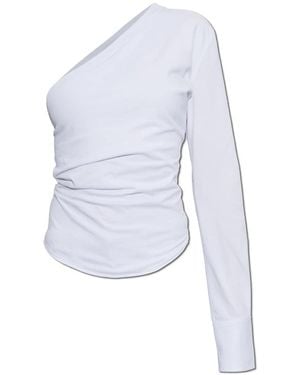 DSquared² One-Shoulder Top - Blau