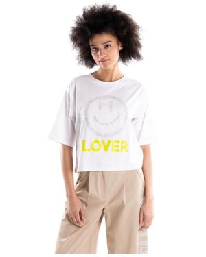 Brand Unique T-Shirt Met Ronde Hals - Wit