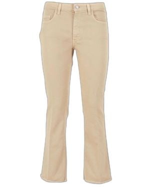 Fay Cropped Trousers - Neutro