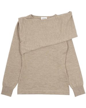 P.A.R.O.S.H. Round-Neck Knitwear - Brown
