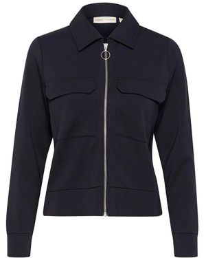 Inwear Cardigan blu con zip