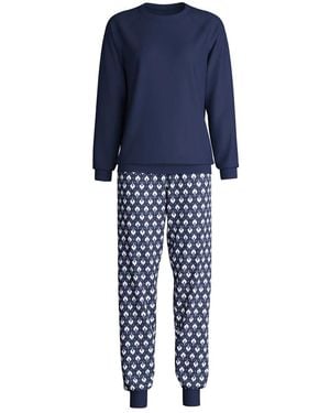 CALIDA Nachtkleding ,Blauw ,Pyjamas