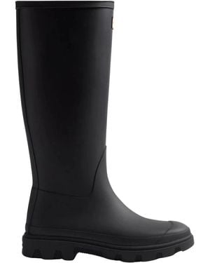 HUNTER Rain Boots - Negro