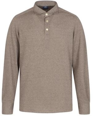Finamore 1925 Polo Shirts - Grey
