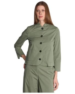 ALESSIA SANTI Light Jackets - Green