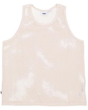 Obey Sleeveless Tops - Neutro