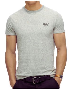 Superdry T-Shirts - Gris