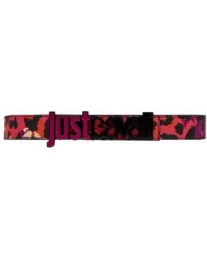 Just Cavalli Belts - Red