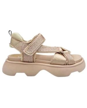 Jeannot Flat Sandals - Naturel