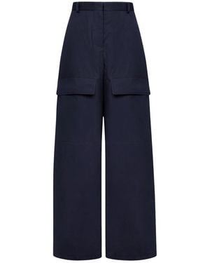 Stella McCartney Broeken ,Blauw ,Wide Broeken