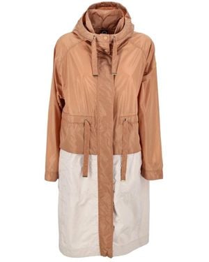Colmar Baumwollparka Mit Abnehmbarer Kapuze - Braun
