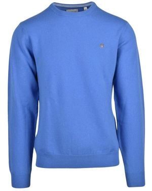 GANT Round-Neck Knitwear - Blue
